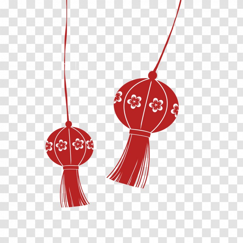 Christmas And New Year Background - Papercutting - Jewellery Ornament Transparent PNG