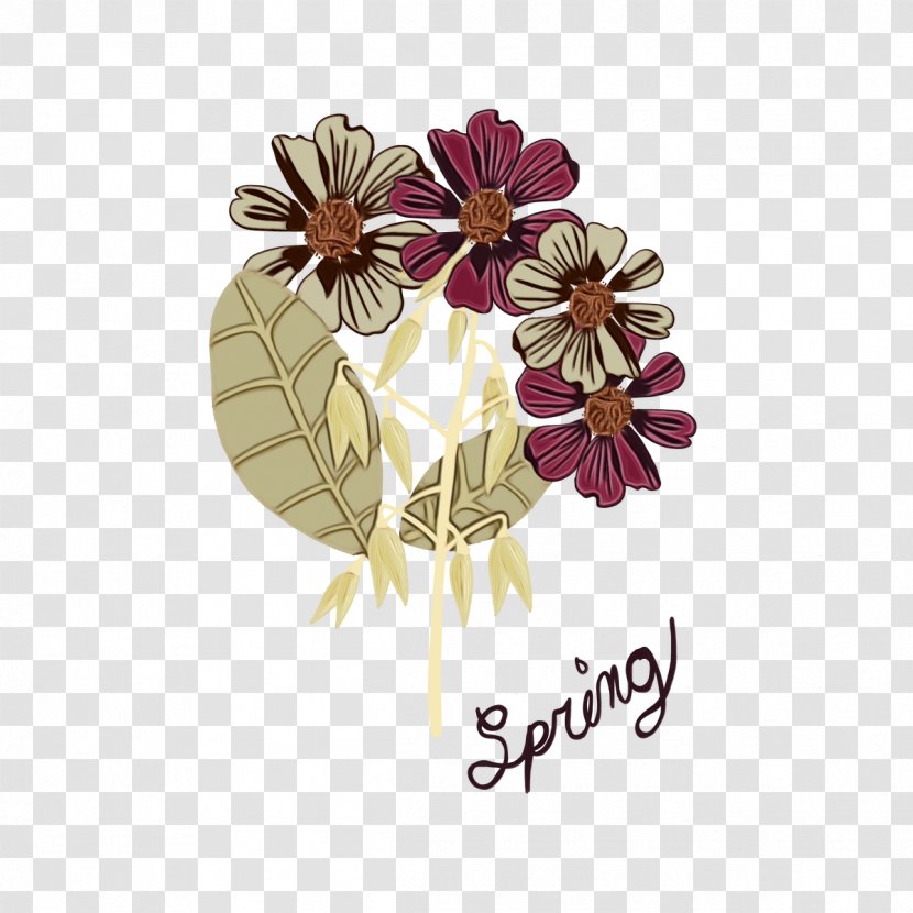 Flower Plant Petal Wildflower Jewellery - Paint Transparent PNG