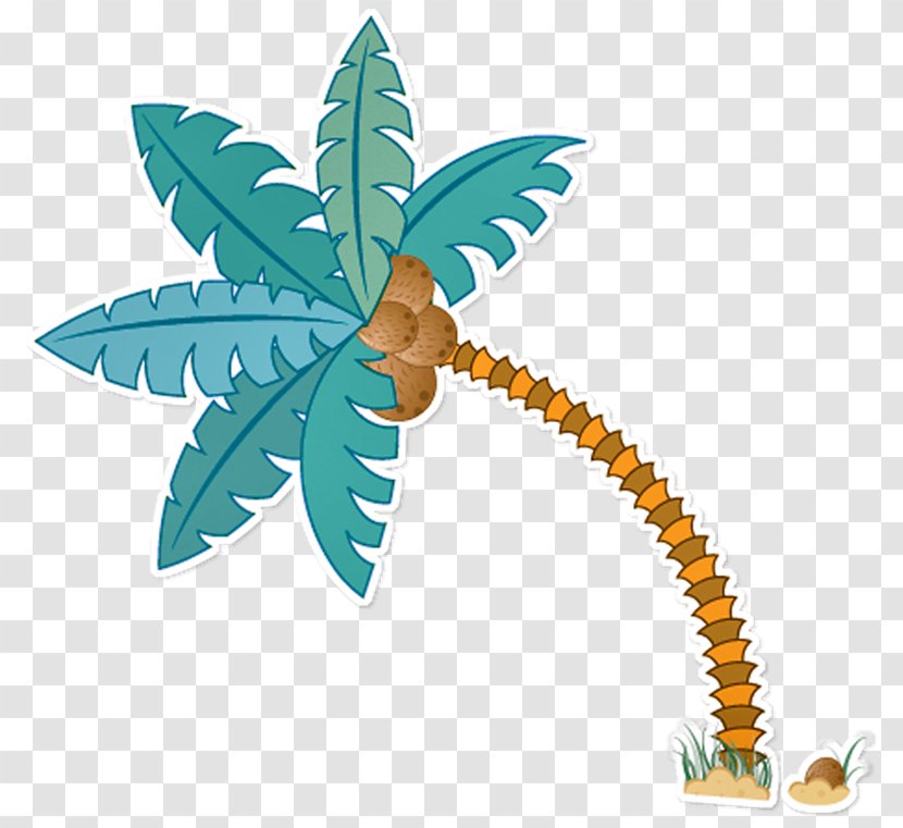 Poster - Sea - Blue Coconut Tree Transparent PNG