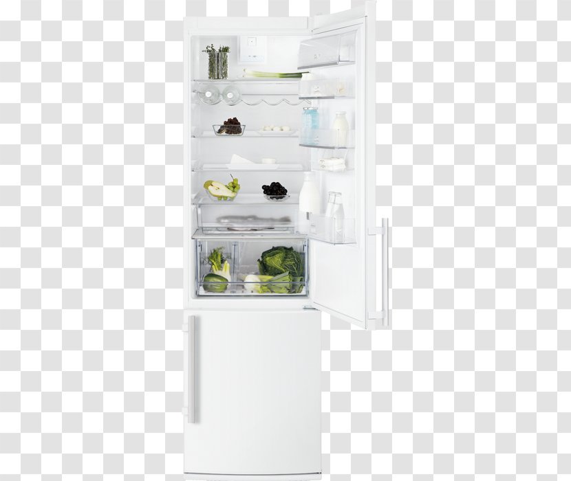Refrigerator Electrolux EN3487AOO Fridge Freezer Frost Free 239+78Litres Brown Home Appliance Zaporizhia Transparent PNG