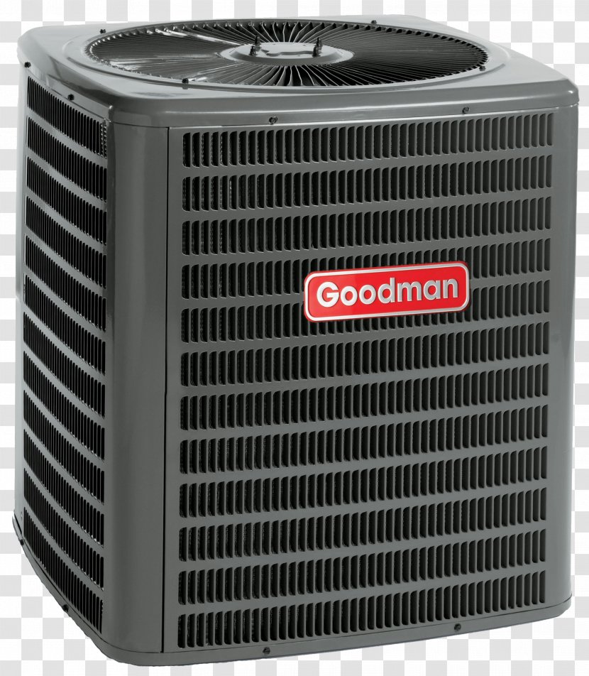 Air Conditioning Condenser Seasonal Energy Efficiency Ratio Goodman Manufacturing HVAC - Heat - Conditioner Transparent PNG