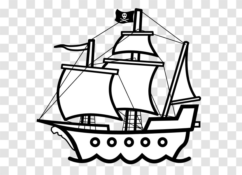 Caravel Ship Text Clip Art - Galleon - Information Transparent PNG