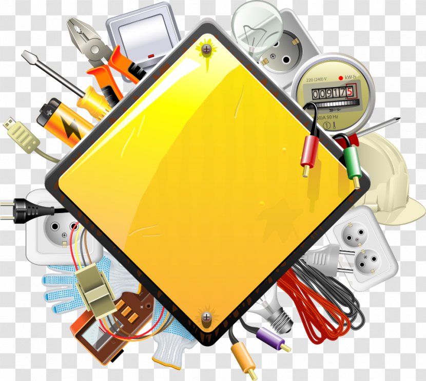 Electrician Electrical Engineering Computer File - Electronics - Vector Tools Transparent PNG
