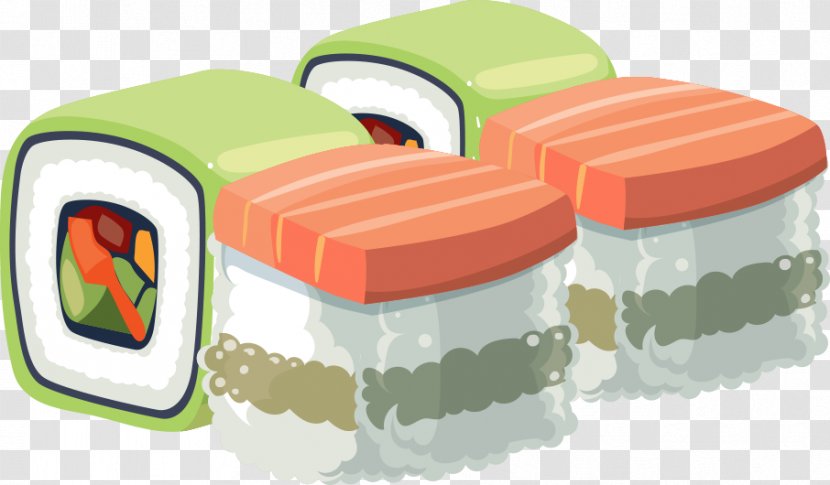 Sushi Japanese Cuisine Stuffing Fast Food - Vector Delicious Transparent PNG