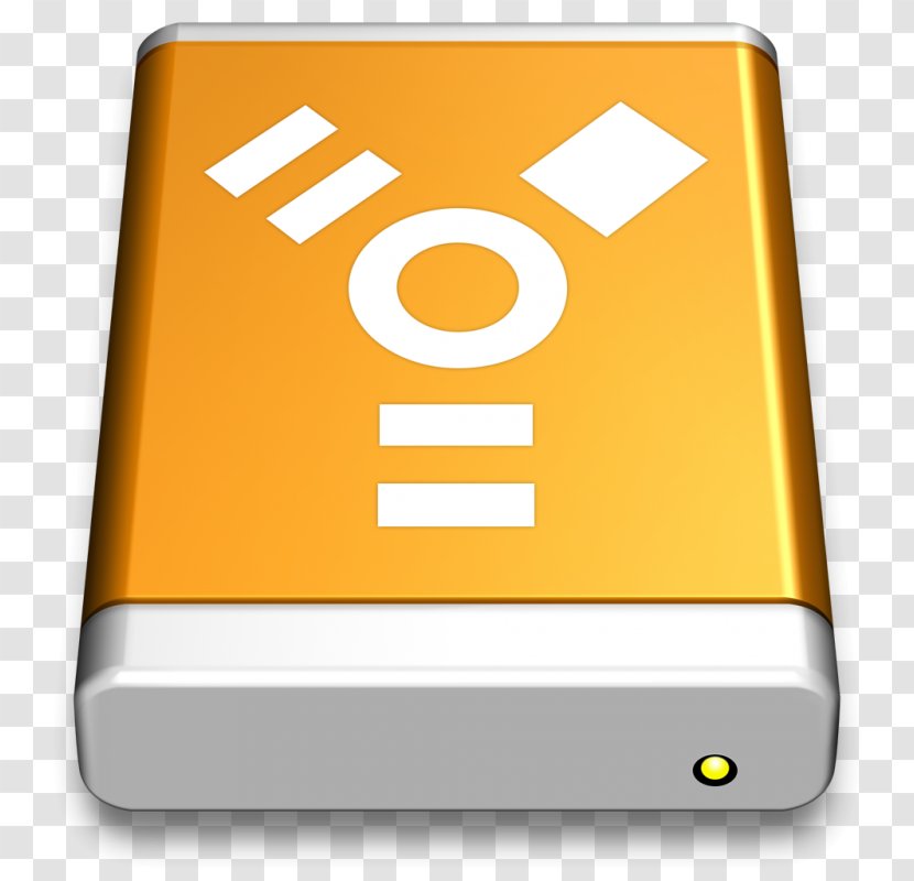 Mac Book Pro IEEE 1394 Hard Drives - Orange - Smartmedia Transparent PNG