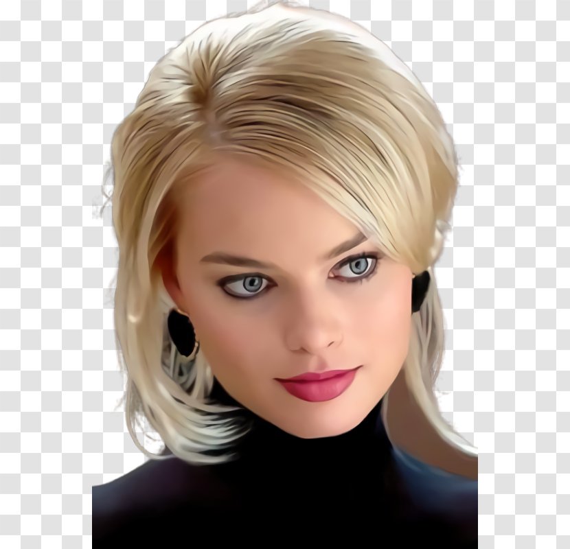 Margot Robbie Harley Quinn Focus Actor Film Producer - Tom Ackerley - Feathered Hair Transparent PNG