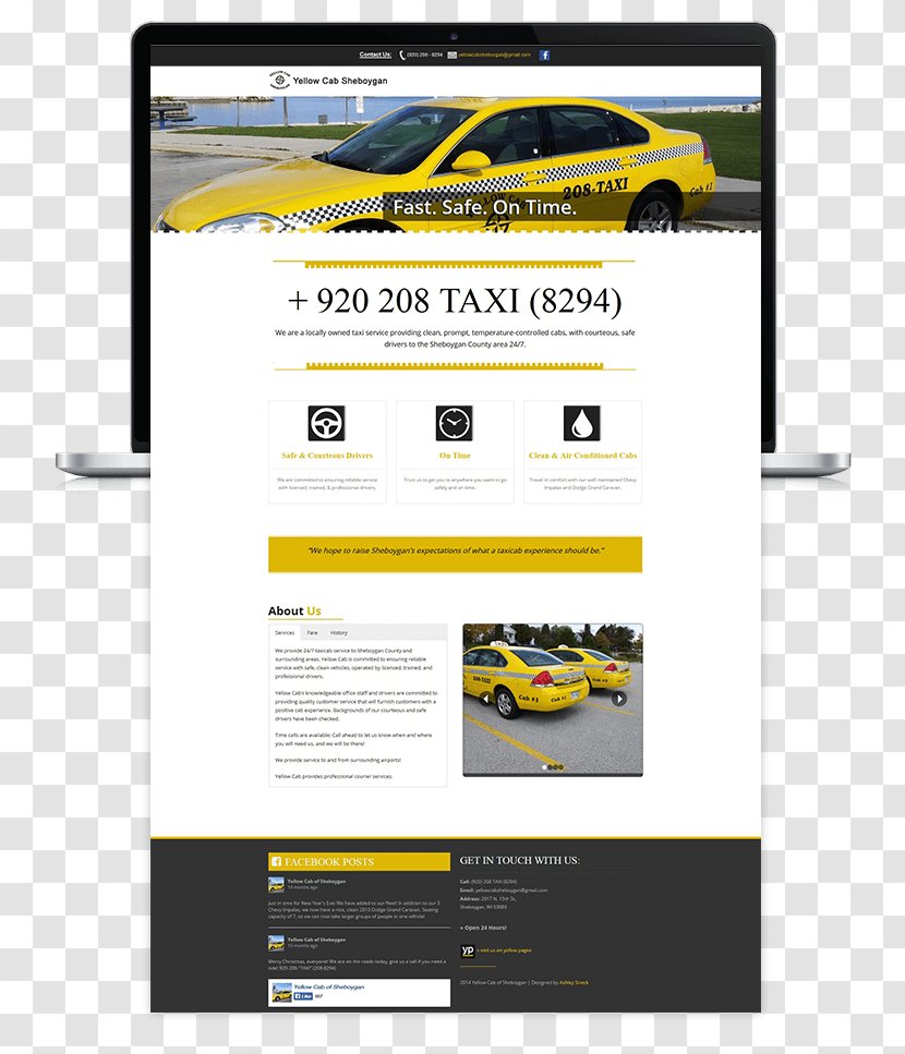 Logo Web Design - Business Cards - Taxi Flyer Transparent PNG