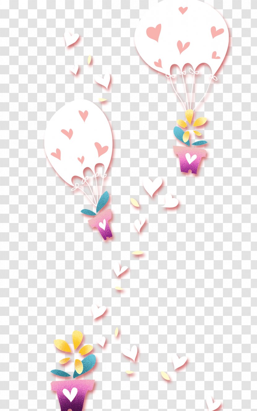 Download Icon - Fundal - Cartoon Version Of The Parachute Transparent PNG
