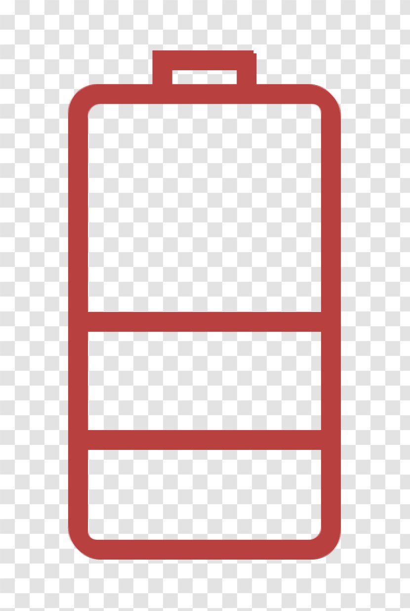 Battery Icon Essential Set - Rectangle Mobile Phone Case Transparent PNG