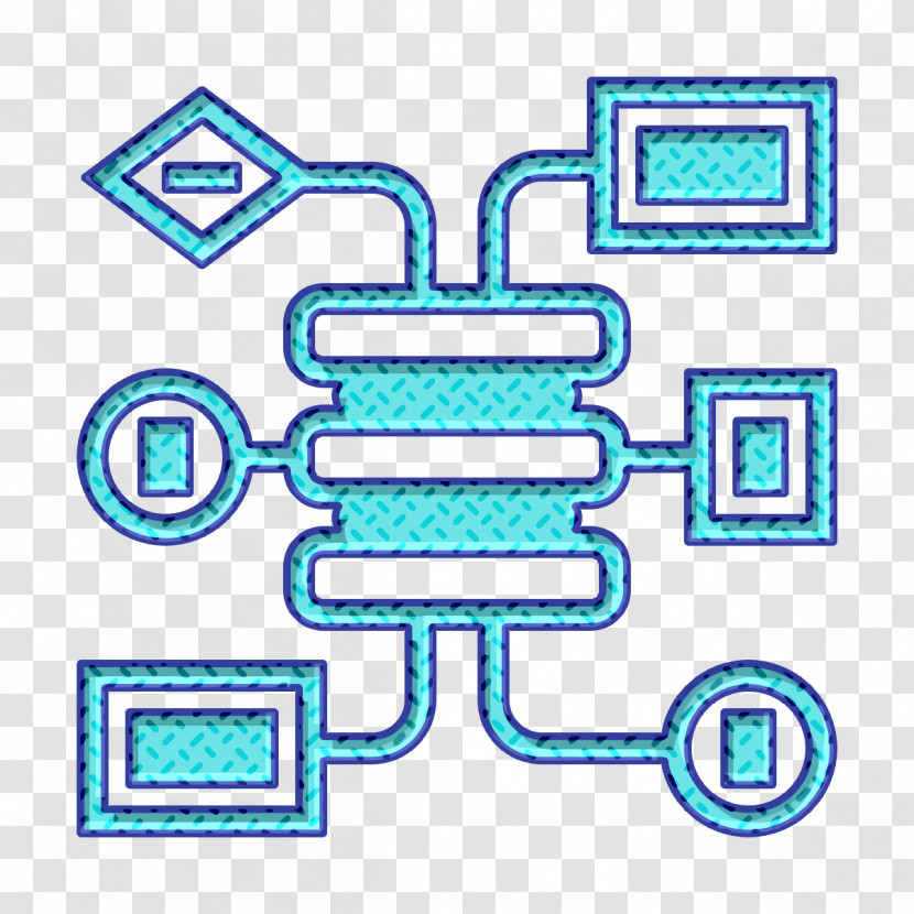 Big Data Icon Algorithm Icon Transparent PNG