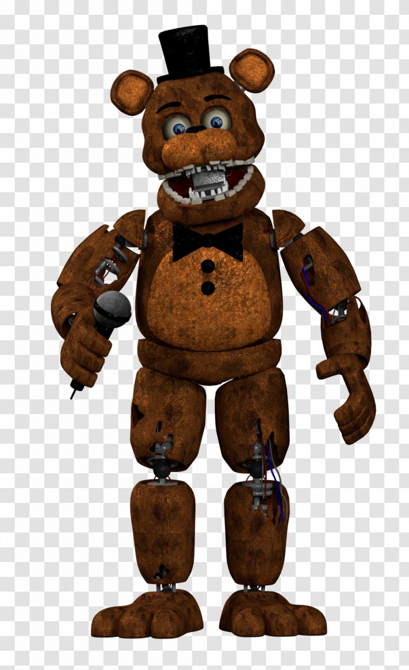 Five Nights At Freddy's 2 3 Freddy Fazbear's Pizzeria Simulator Jump Scare - Fan Art - Withered Leaf Transparent PNG