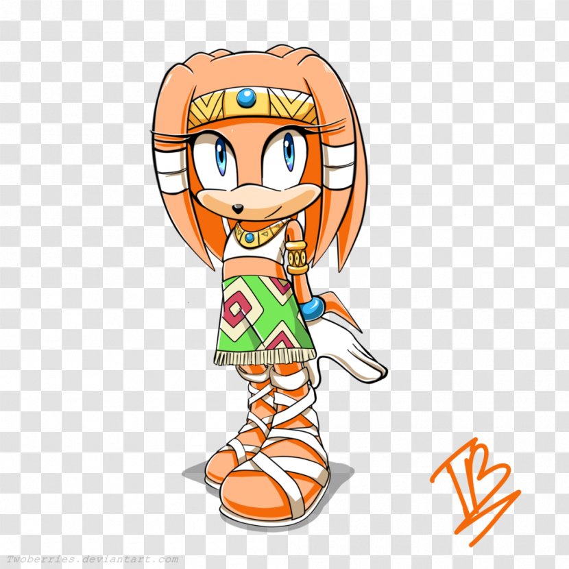 Tikal Sonic The Hedgehog Sega Character - Frame Transparent PNG