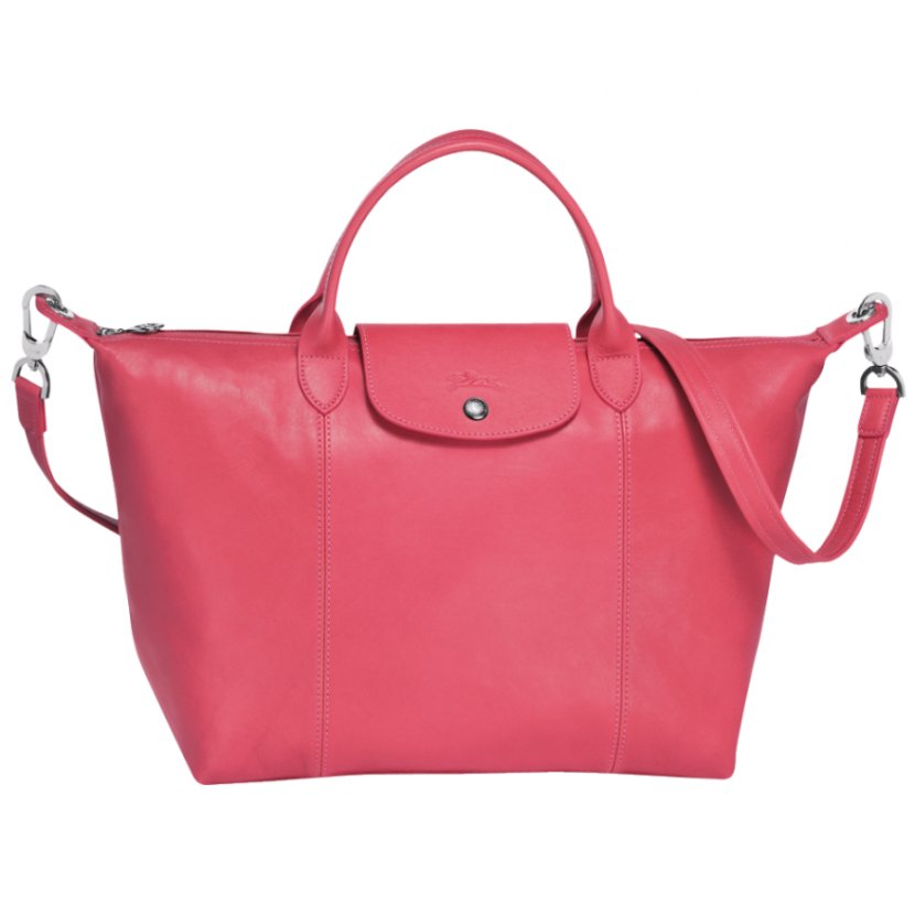 Longchamp Pliage Handbag Tote Bag - Peach Transparent PNG