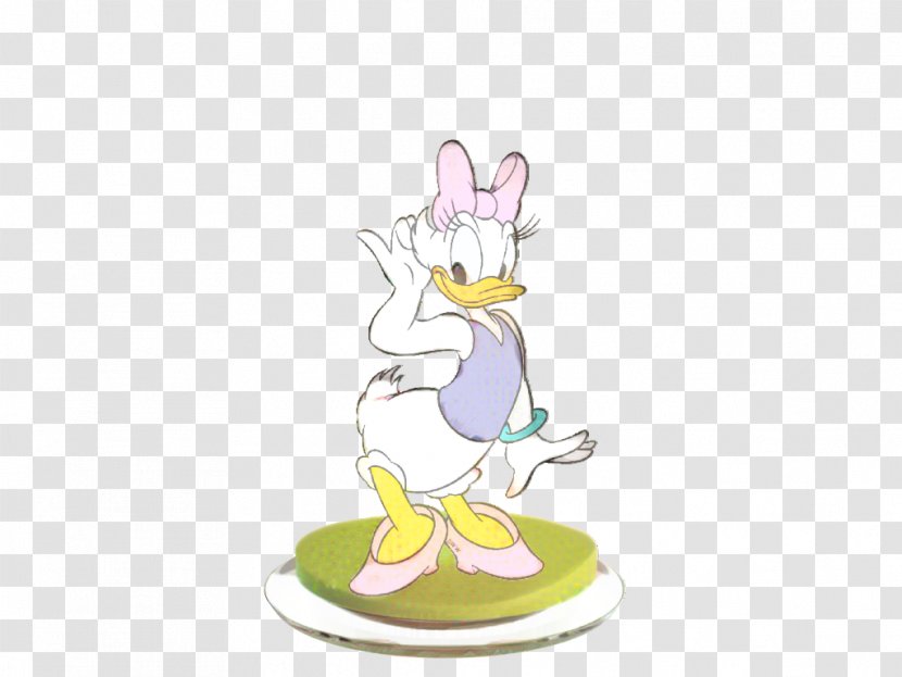 Rabbit Easter Bunny Cartoon Figurine - Hare Transparent PNG