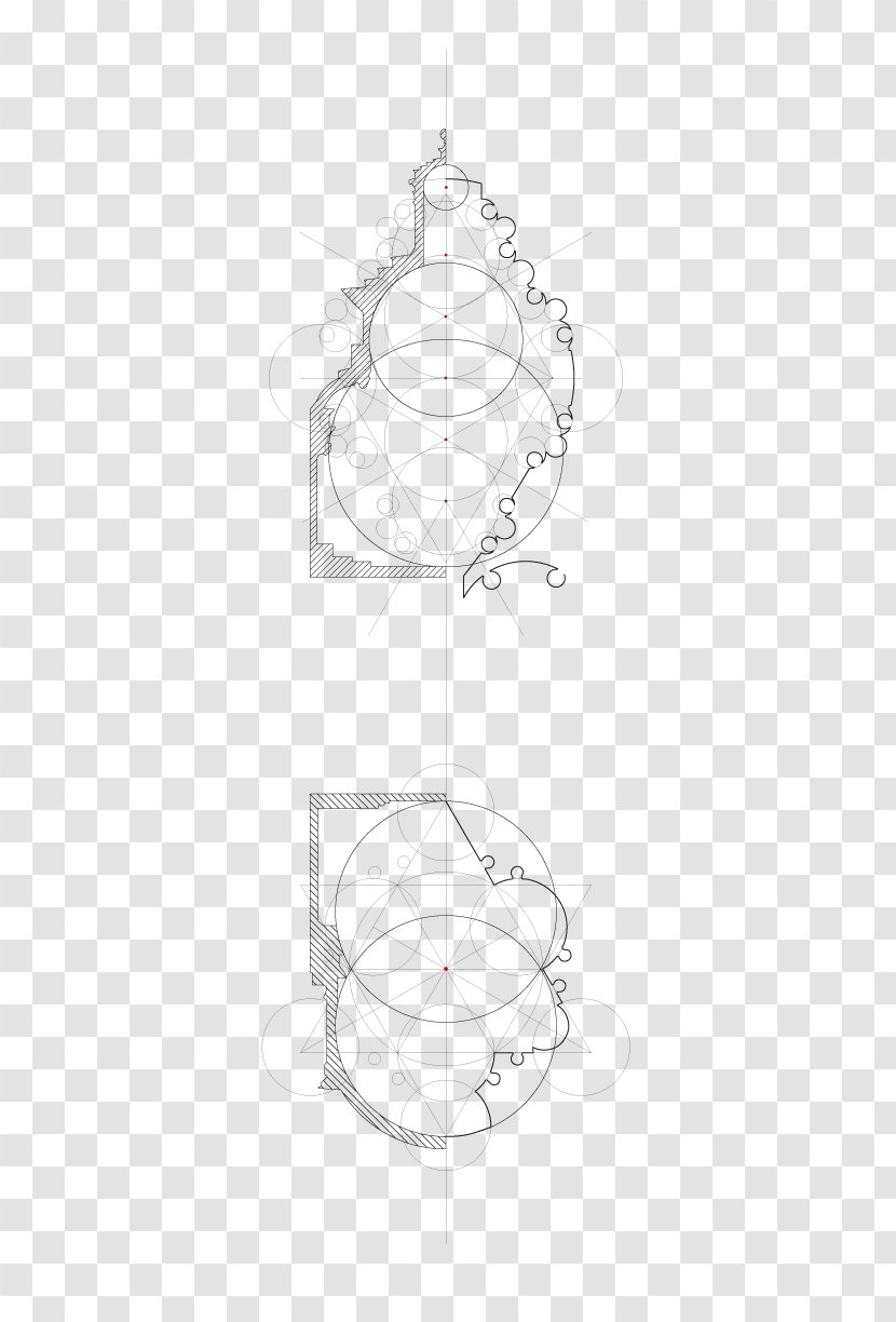 Drawing White Line Art - Black And - Design Transparent PNG