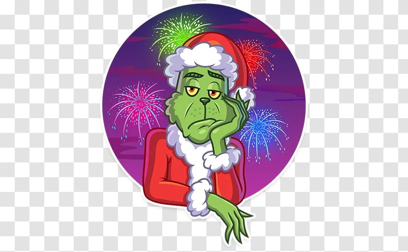 How The Grinch Stole Christmas! Santa Claus Christmas Ornament Ded Moroz - New Year Transparent PNG