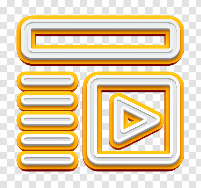 Ui Icon Wireframe Icon Transparent PNG