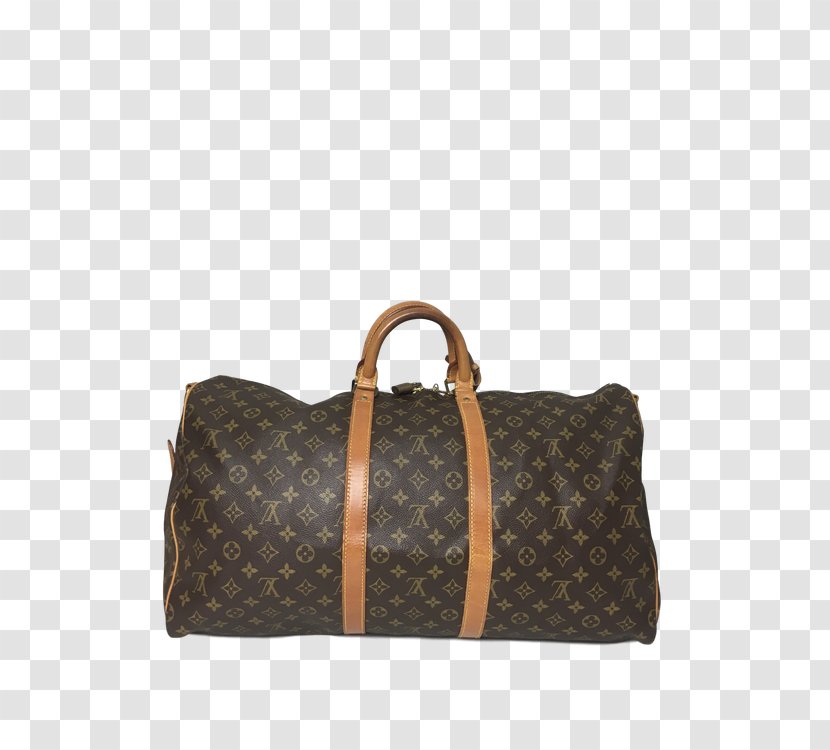 Tote Bag Louis Vuitton Handbag Leather - Brown Transparent PNG