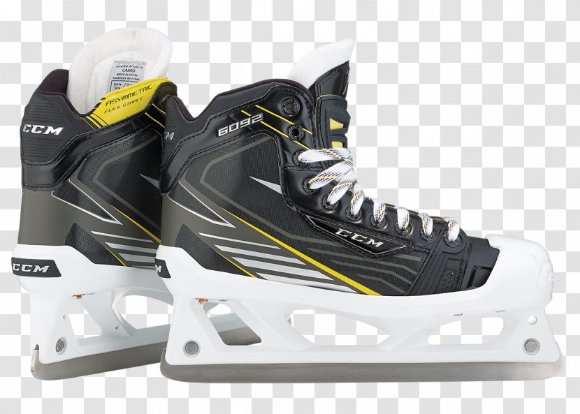 CCM Hockey Goaltender Ice Skates - Brand Transparent PNG