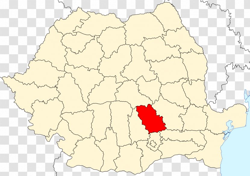 Giurgiu County Sibiu Map Chiojdu Area - Odonate Transparent PNG
