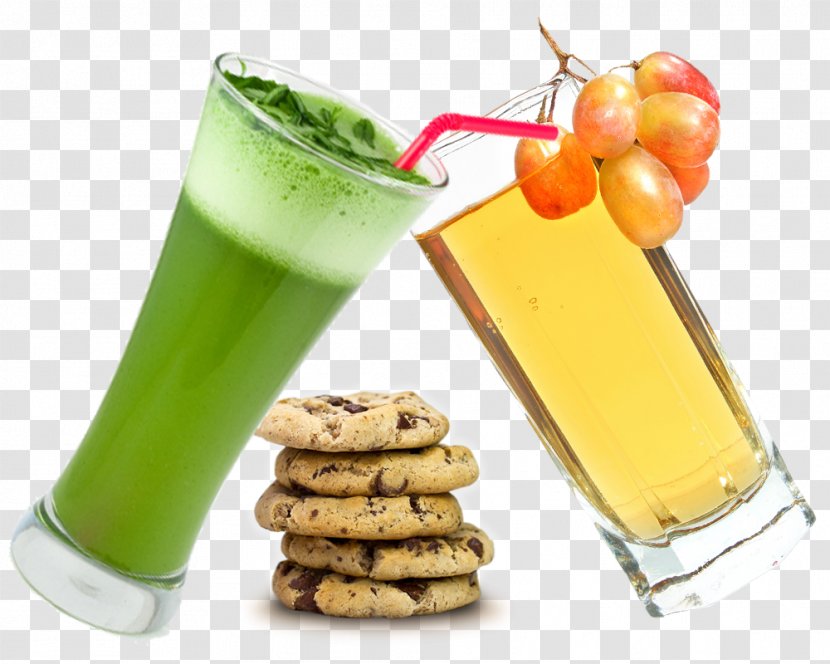 Juice Coffee Breakfast Crisp Biscuit - Nutrition Creative Juices And Crispy Transparent PNG