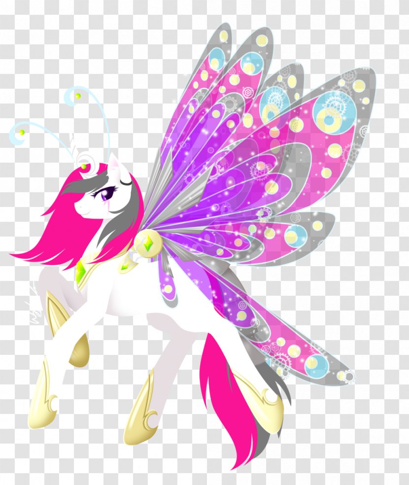 Rainbow Dash Fan Art Drawing Butterfly - Flower Transparent PNG