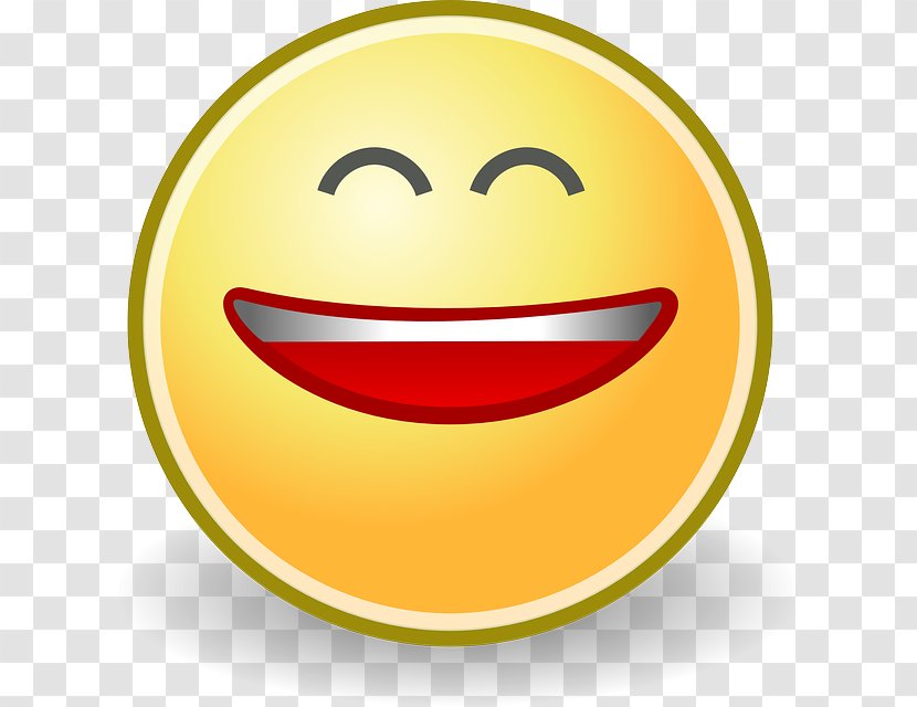 Smiley Clip Art - Tango Desktop Project - Laughing Transparent PNG