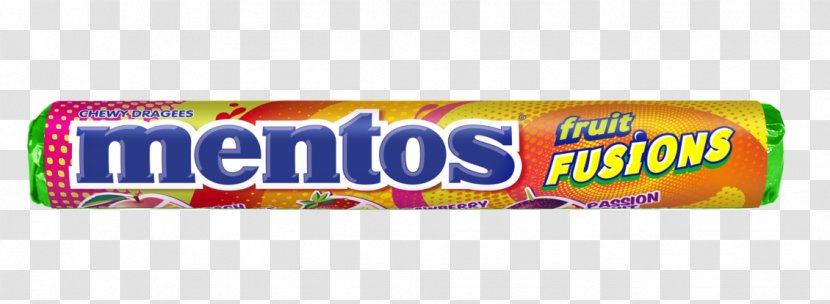 Mentos Chewing Gum Lollipop Cordial Candy - Strawberry - Fruit Rollup] Transparent PNG