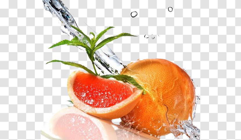 Grapefruit Orange Wallpaper - Garnish - Free Fruit Pull Material Download Transparent PNG