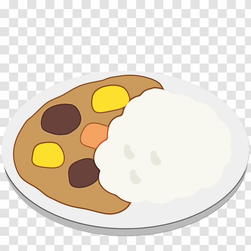 Egg Cartoon - Cream - Dessert Tableware Transparent PNG
