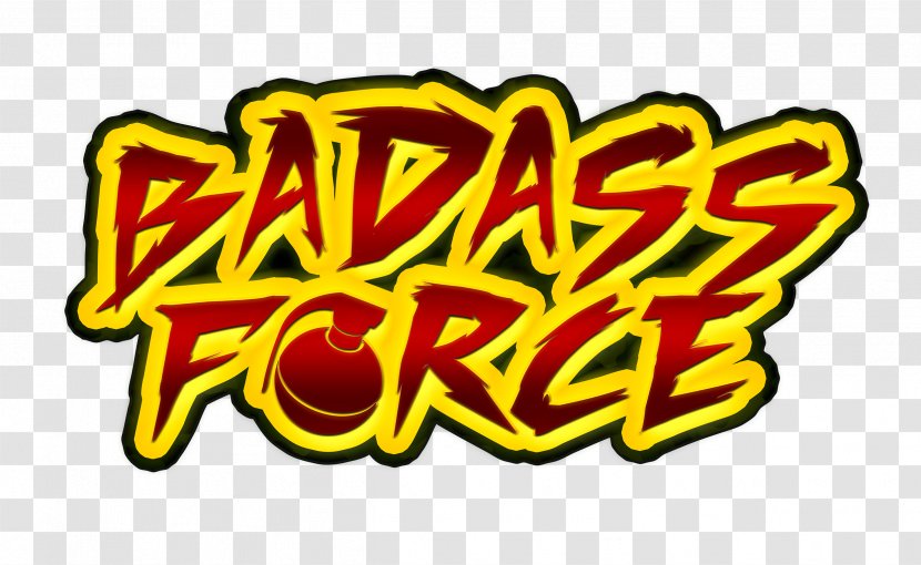 Logo Badass Force Illustration Clip Art Brand - Yellow - Yippee Vector Transparent PNG