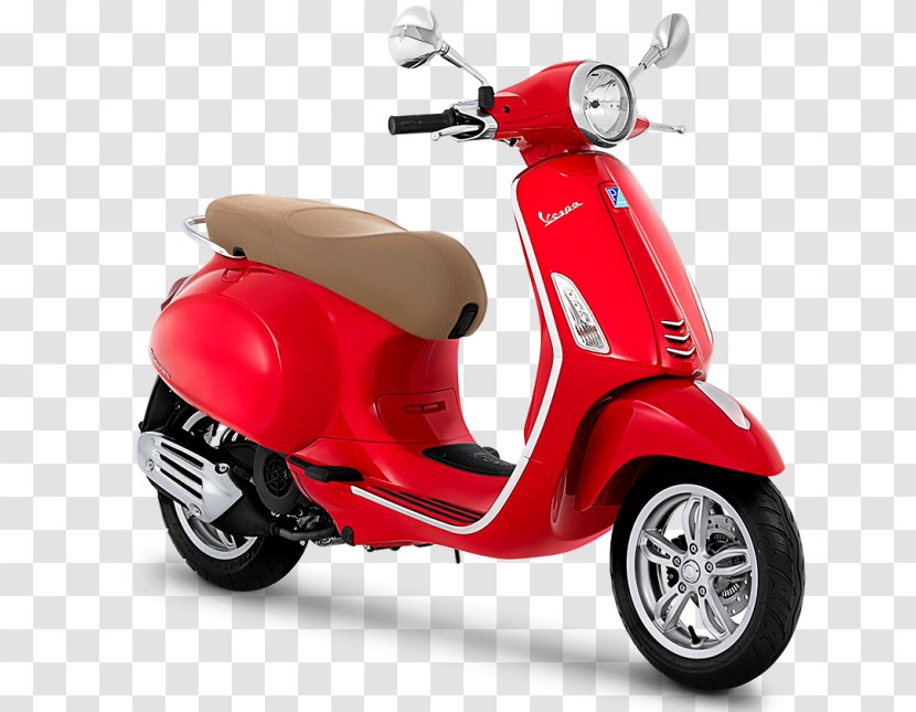 Scooter Vespa GTS Piaggio Sprint - Motorcycle Transparent PNG