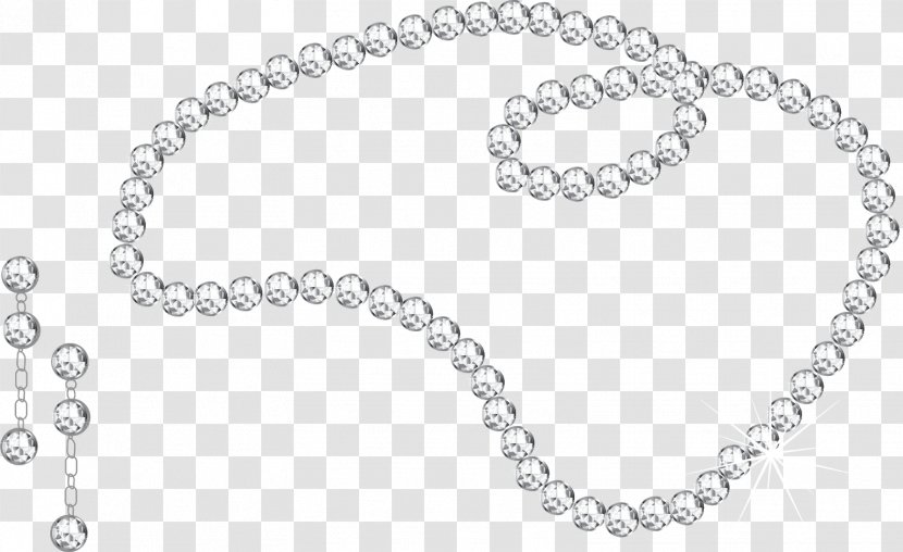 Earring Jewellery Diamond Clip Art - Chain - Necklace Transparent PNG