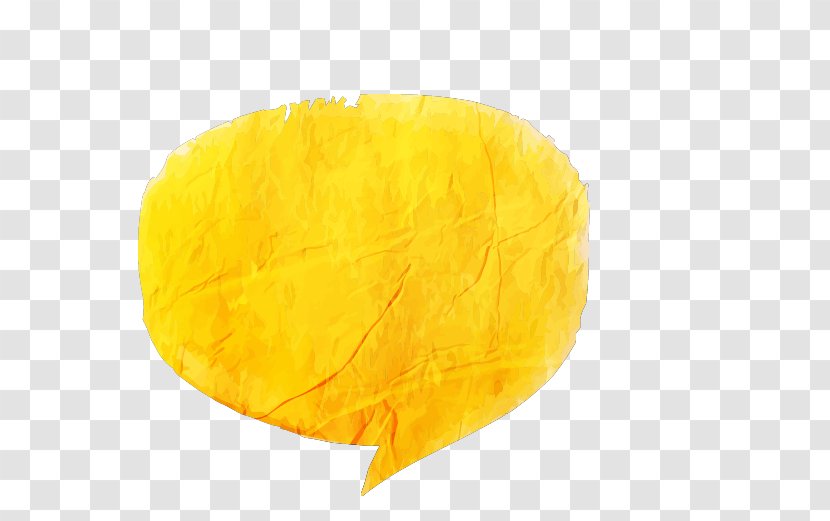 Yellow Circle - Silhouette - Notes Origami Transparent PNG