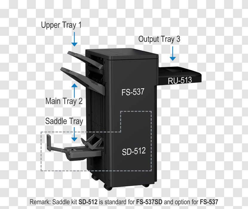 Paper Konica Minolta Multi-function Printer Photocopier - Technology - Folds Transparent PNG