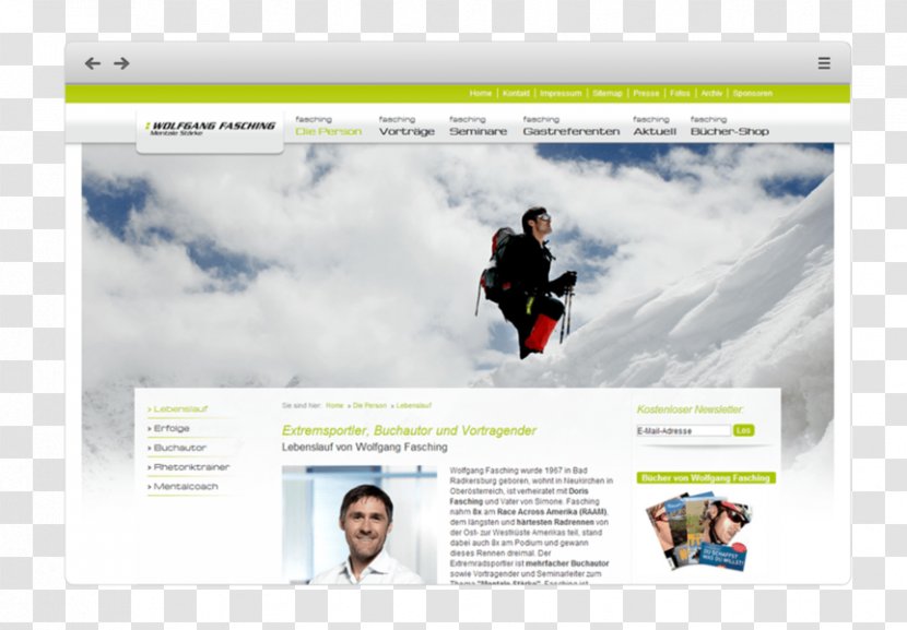 Web Page Advertising Brand - Mock Up Website Transparent PNG