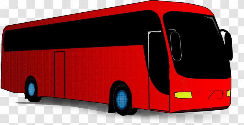 Transport Vehicle Bus Red Double-decker Bus Transparent PNG