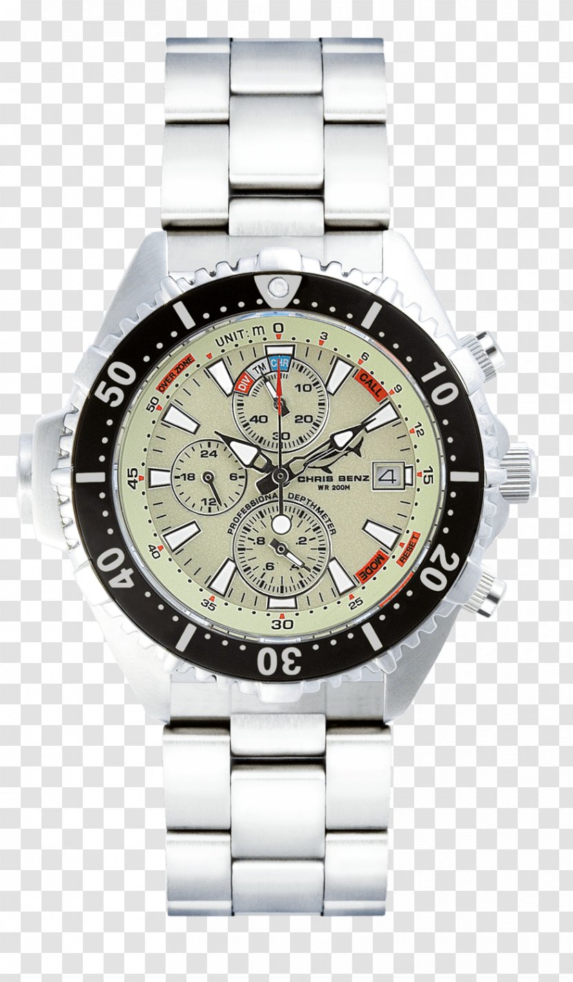 Diving Watch Chronograph Depth Gauge Seiko - Digital Data Transparent PNG