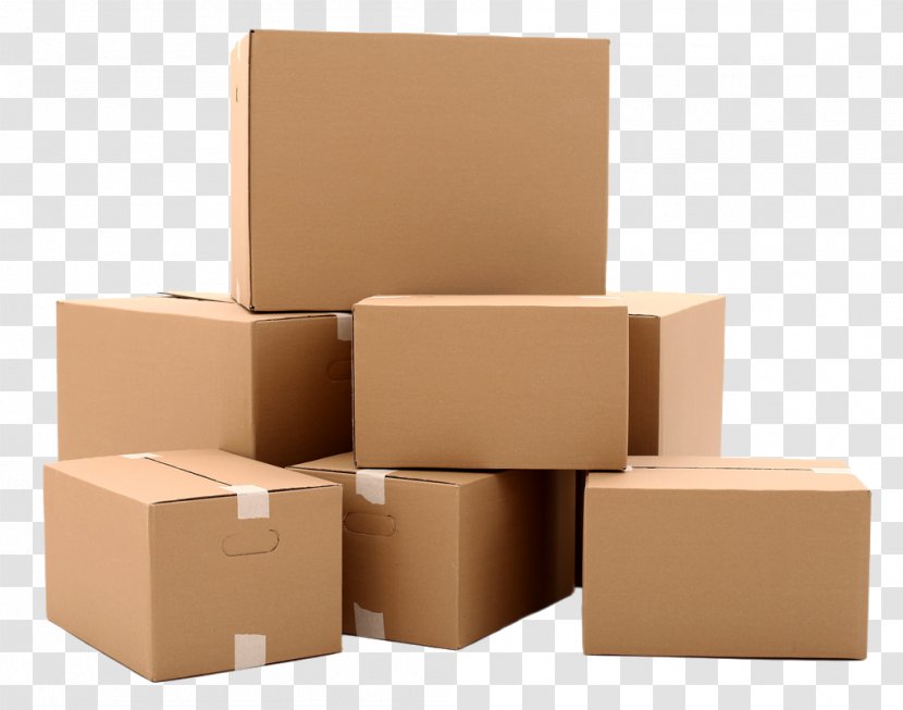 Cardboard Box Corrugated Design Fiberboard - Package Delivery Transparent PNG