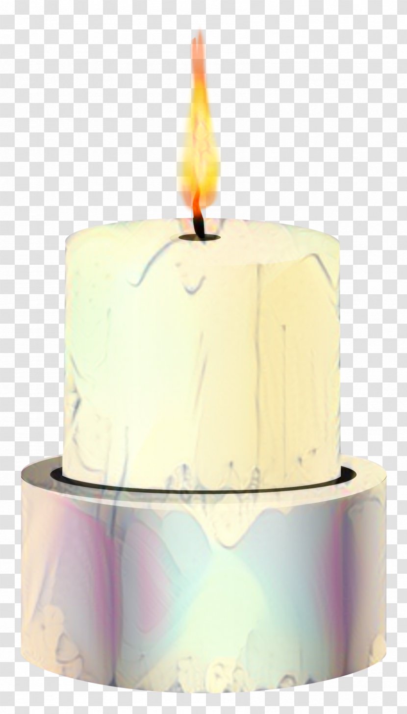 Candle Flame Wax Fire - Drawing - Birthday Cake Transparent PNG