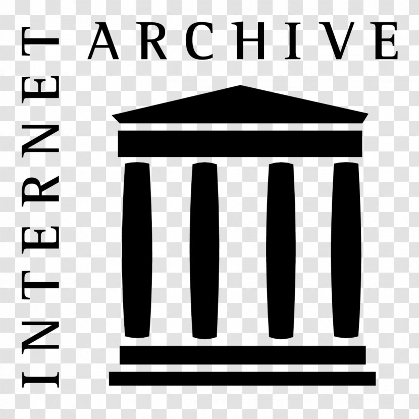 Internet Archive Library Web Archiving - Black And White - Archives Transparent PNG