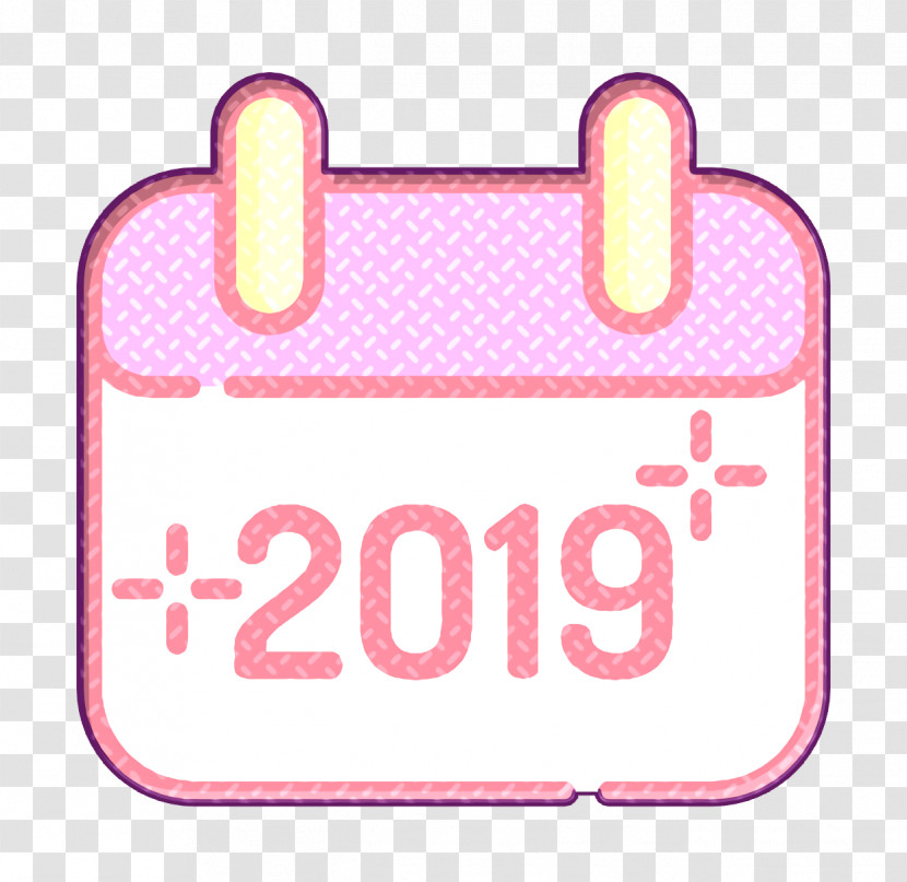 New Year Icon 2019 Icon Transparent PNG