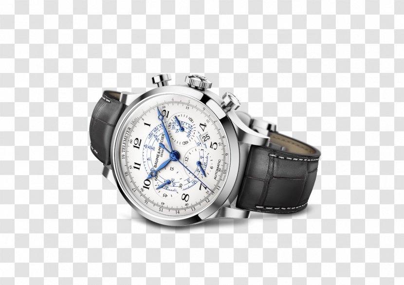 Baume Et Mercier Watch Geneva Salon International De La Haute Horlogerie Strap - Clock Transparent PNG