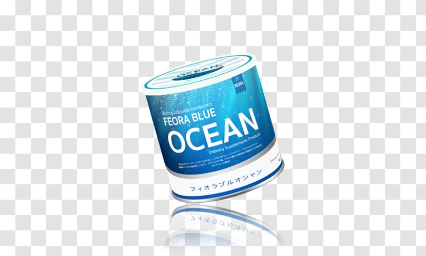 Collagen Water Color Blue Hawaii Transparent PNG