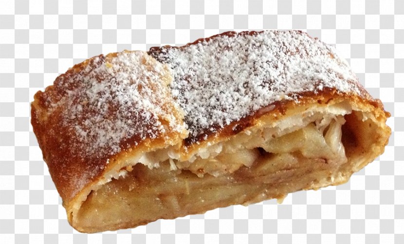 Apple Pie Strudel Puff Pastry Kolach - Cake Transparent PNG