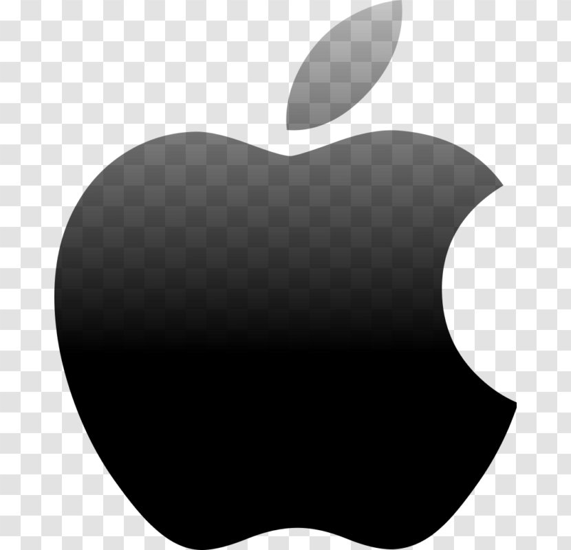 Apple Logo Clip Art - Black Transparent PNG