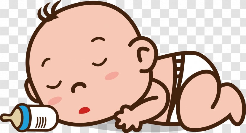 Baby Tummy Infant Colic Sleep Crying - Heart - Sleeping Transparent PNG