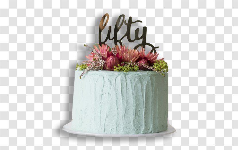 Birthday Cake Sugar Buttercream Torte - Dessert Transparent PNG