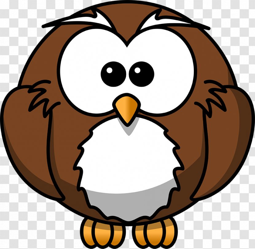 Owl Cartoon Drawing Animation - Clip Art Transparent PNG