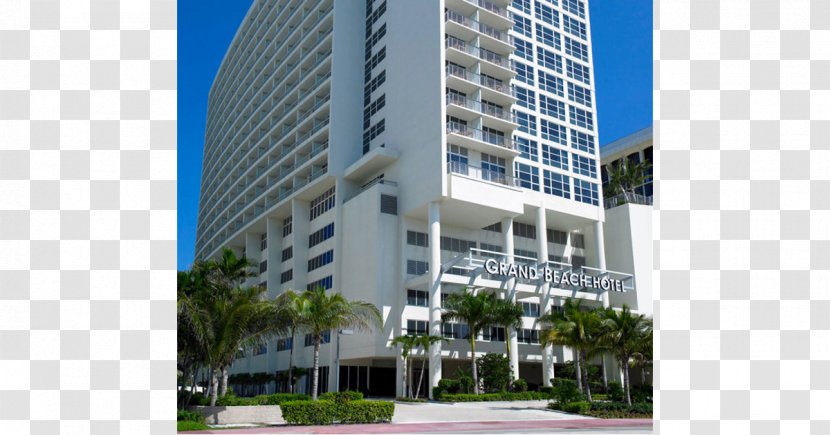 Miami Grand Beach Hotel Suite - Facade Transparent PNG